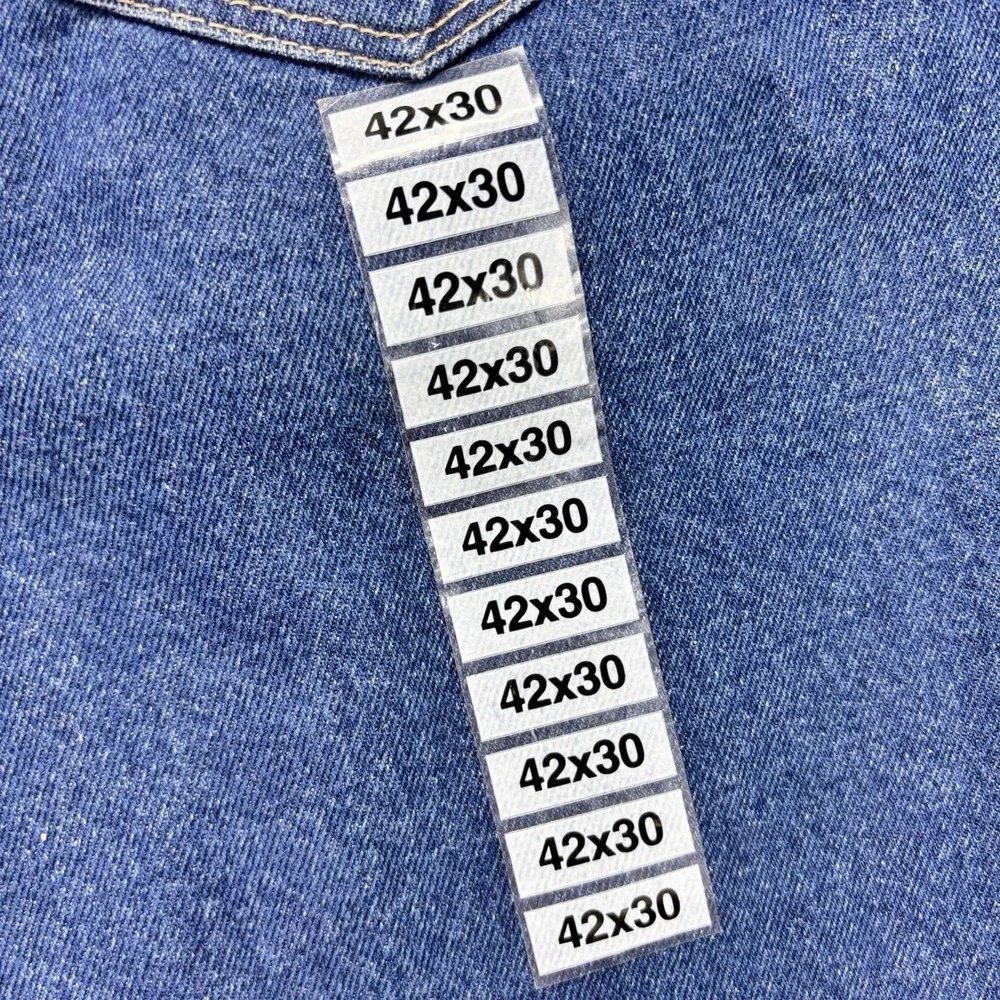 Key Jeans Mens 42x30 Boot Cut Relaxed Fit 5 Pocket Blue Denim Workwear‎ NEW